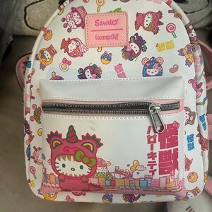 Loungefly kaiju hello kitty Sanrio backpack